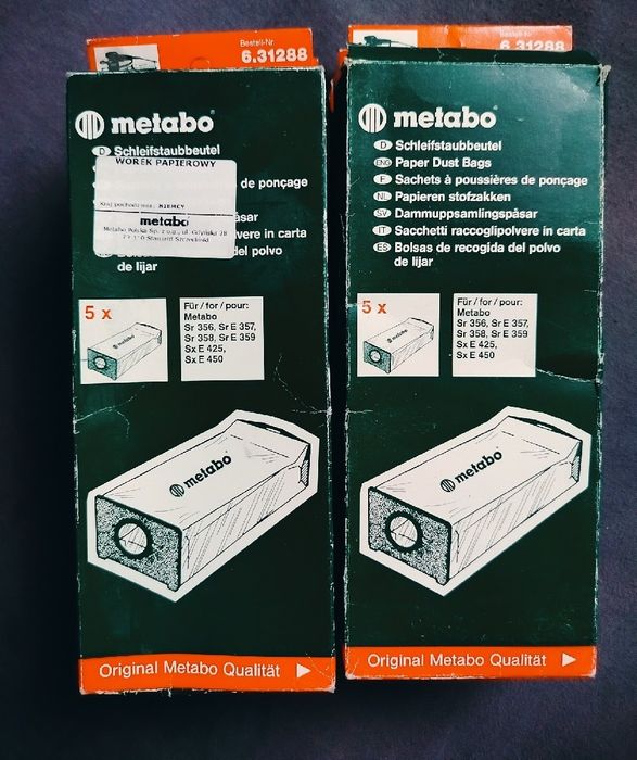 Worki na pył METABO