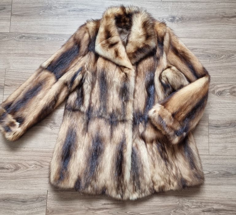 Piękne futro naturalne Tchórzofretka