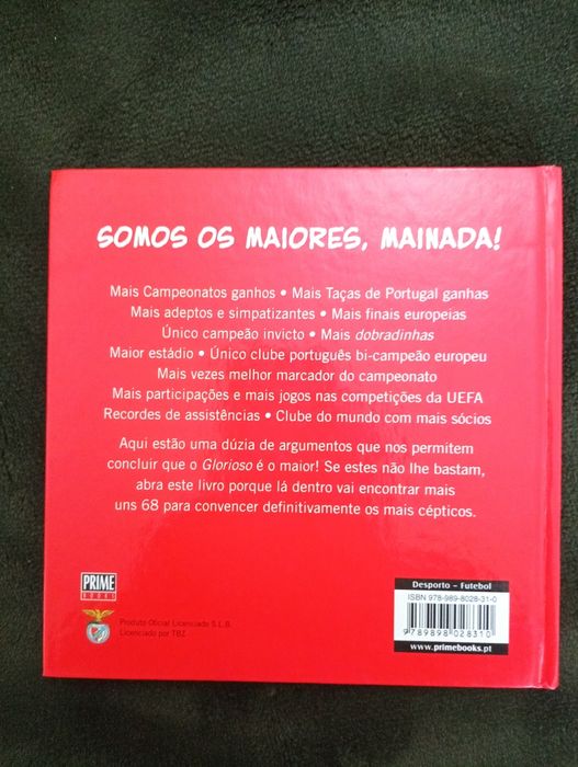 Benfica - Somos os Maiores, Mainada!	50 Argumentos absolutamente imbat