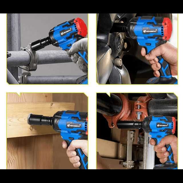 1062b - Pistola aparafusadoora impacto 1000nm com 1 bateria 1 MADRILL