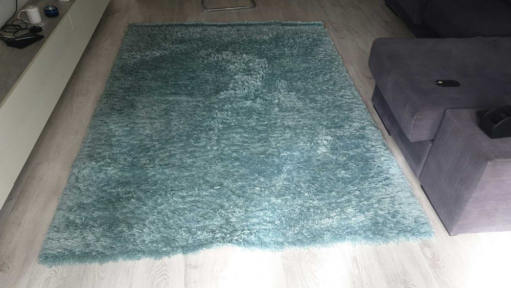 Tapete Carmela Azul (160x230 cm) - Pelo Comprido / Shaggy