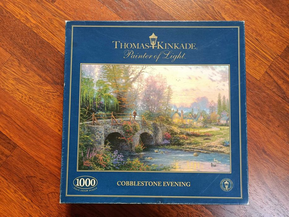 Cztery zestawy puzzli 1000 sztuk