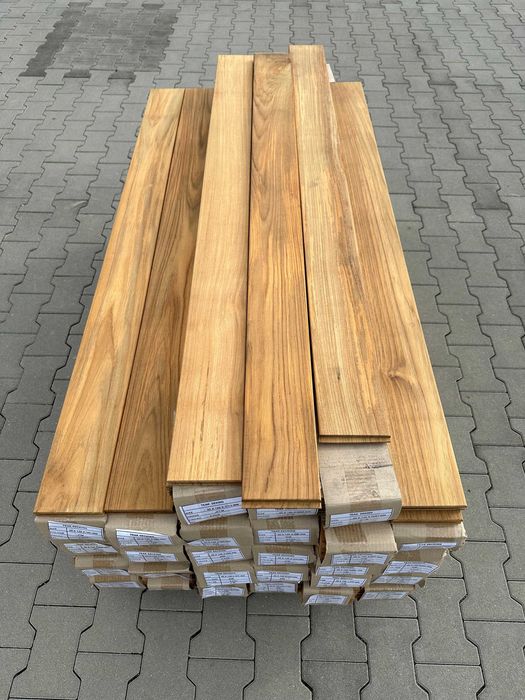 Deska tarasowa Teak 20x90/120x1500mm  Fas KD
