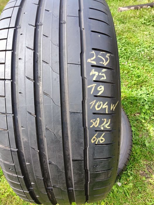 2 X   Hankook Ventus S1evo3 ev T1 255.45.19. 104w ok7 z23 roku