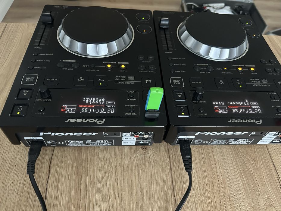 Pionieer CDJ 350 +DJM350 Case