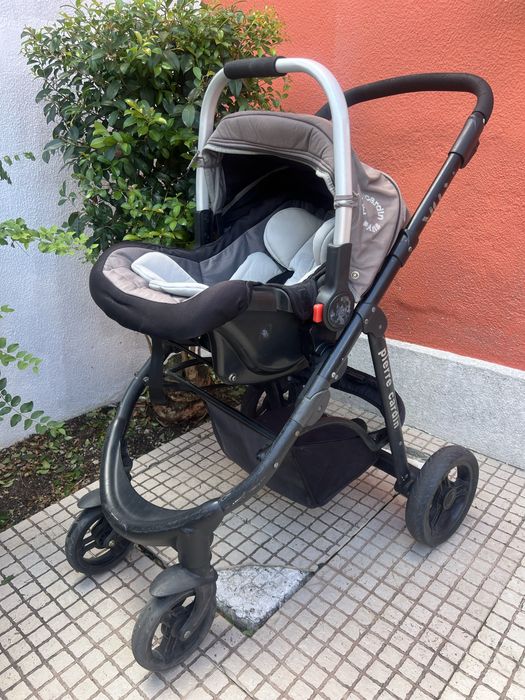 Carrinho bebé Pierre Cardin - ovo e estrutura rodas