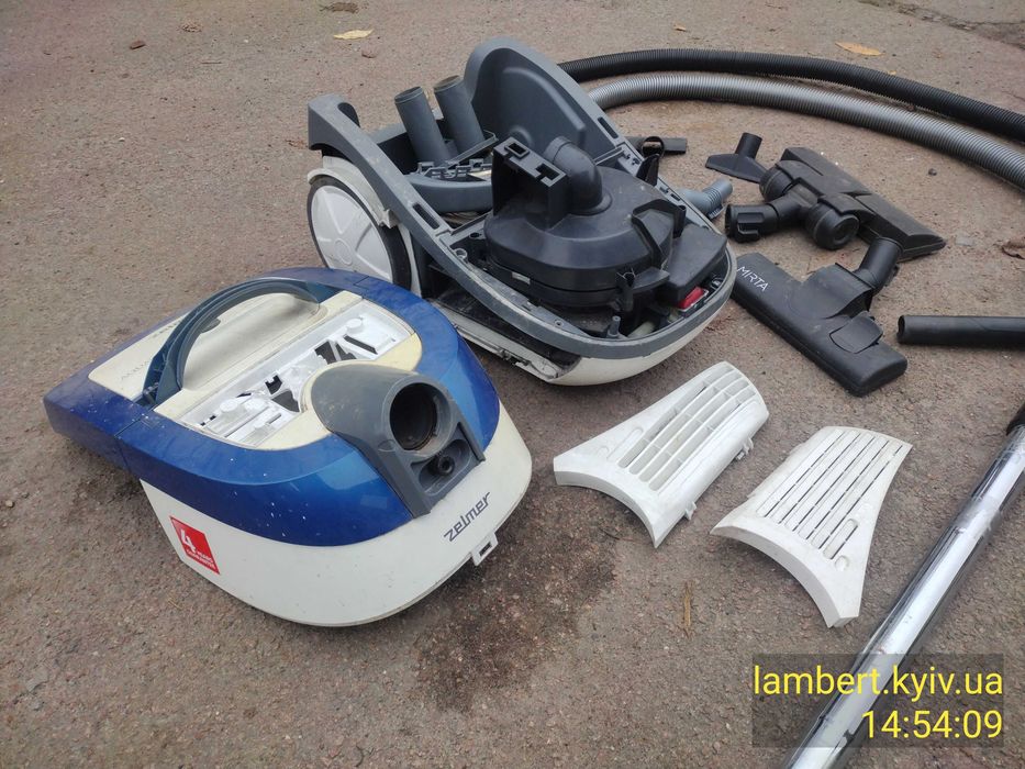 залишки пилососа Zelmer Aquawelt 919