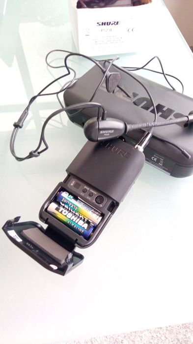 Conjunto headset microfone Shure PG+BLX64176769473794121