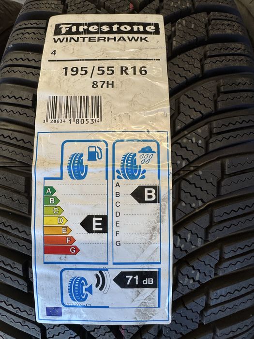 195/55R16 87H M+S Firestone WinterHawk 4