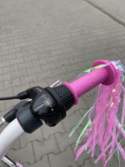 Rower 24 dla dzieczynki z przerzutkami