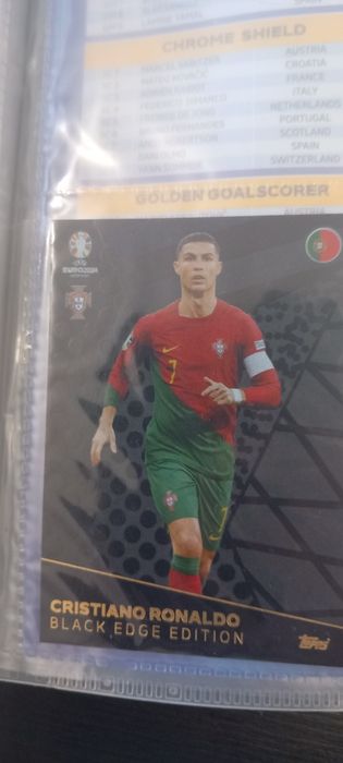 Cartas Black Edge EURO2024 TOPPS