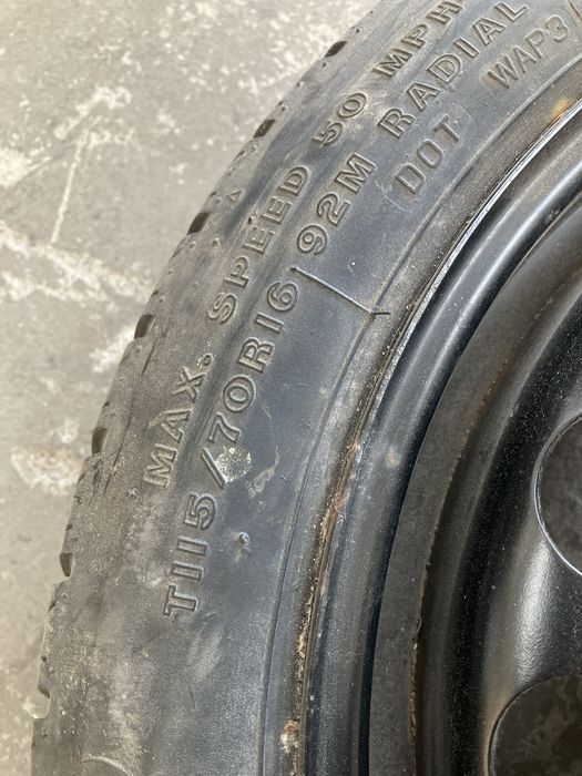 Opel Astra H Vectra C - koło dojazdowe T115/70 R16 ET41