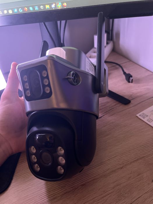 Kamera Solarna + Panel 5W