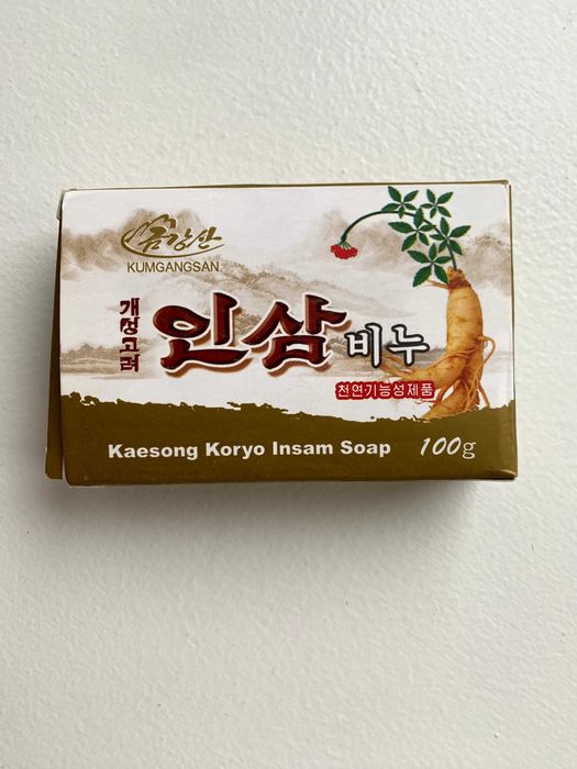 Mydło Ginseng żeń-szeń  Korea Północna