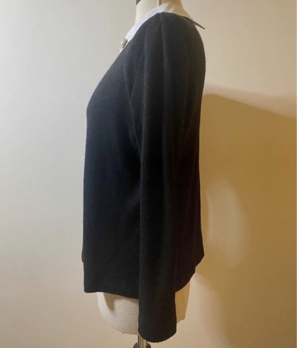 Camisola zara preta e branco