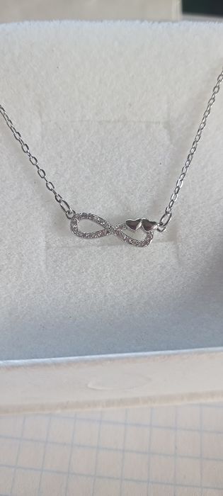 Łańcuszek srebrny próba  925 .