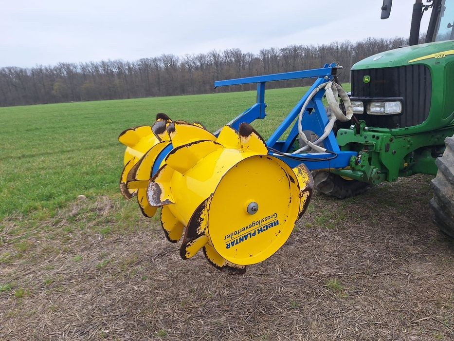 Wał pryzmowy, równiarka do pryzm RECK