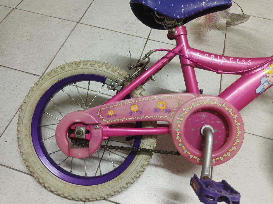 Bicicleta criança princess