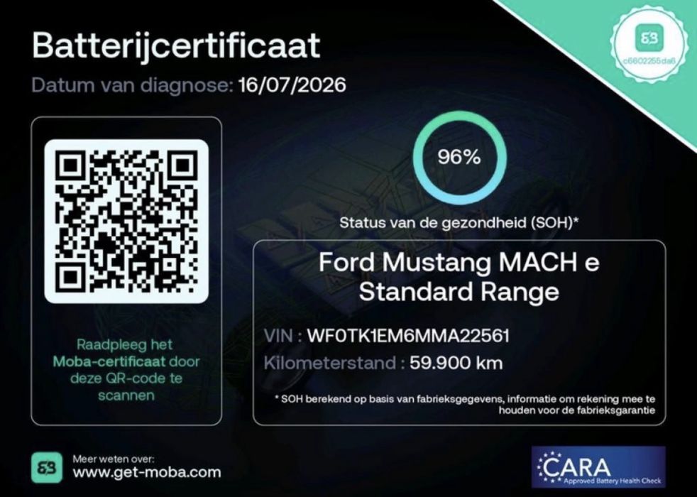 Ford Mustand Mach-E Standard (com iva dedutivel)
