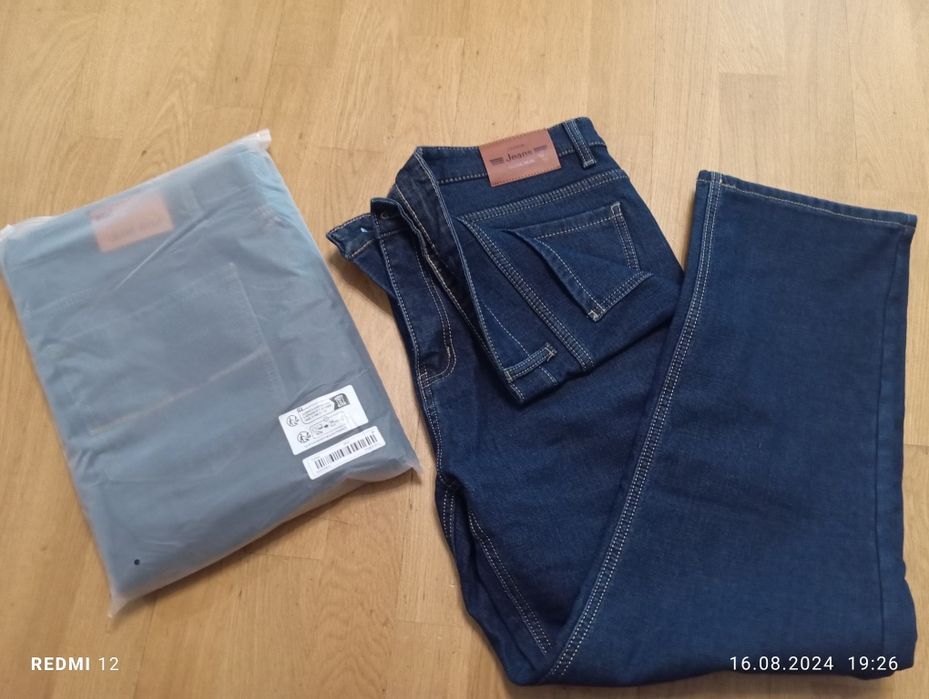 Джинси на флісі чоловікам, розмір XXL(56)