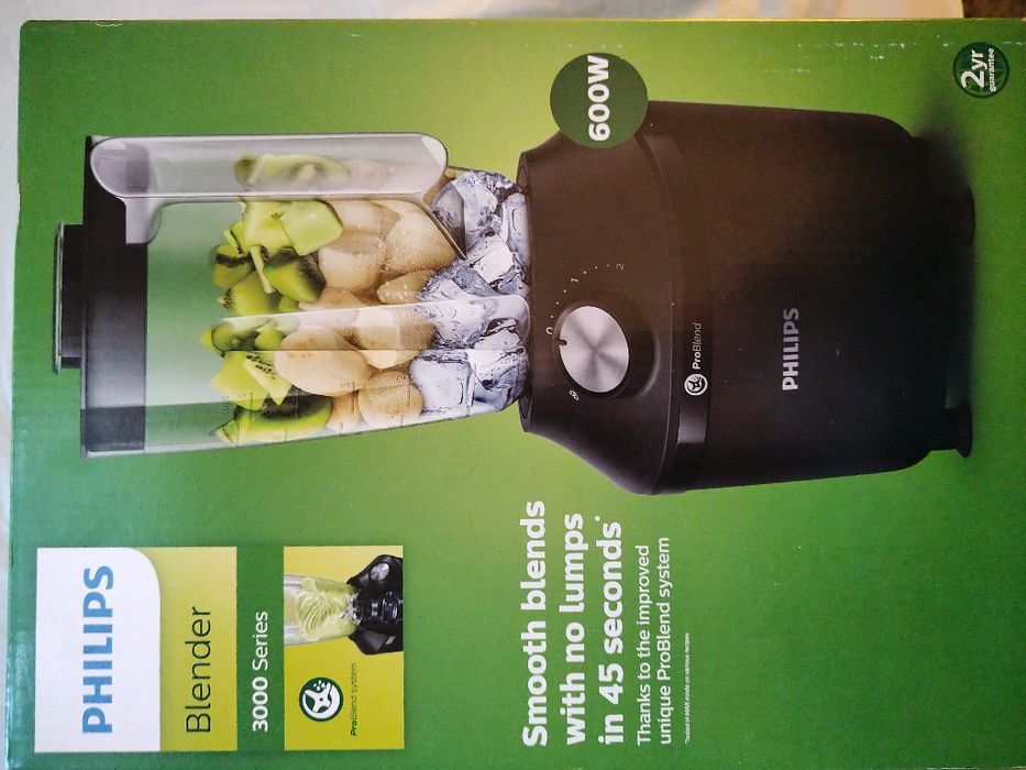 Blender kielichowy HR2191/01 600 W czarny