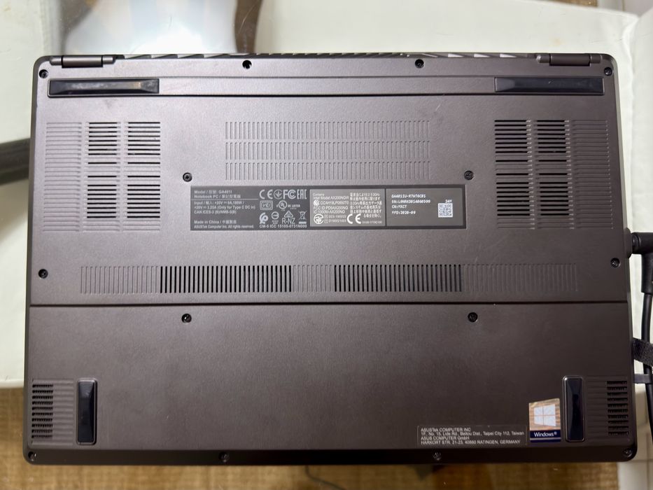 pc gamming ASUS ROG ZEPHYRUS G14