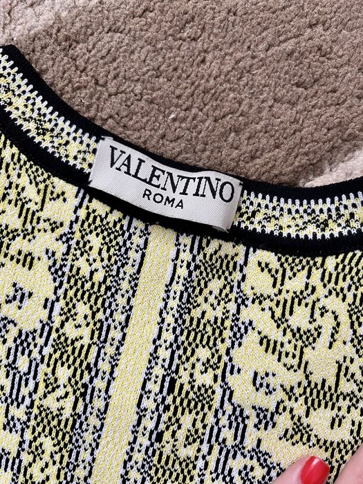 Сукня Valentino з абстрактним принтом