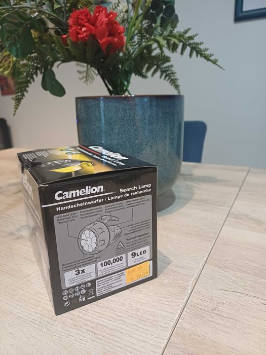 Lanterna de Busca / Projetor Camelion (9 LED) - Novo na Caixa
