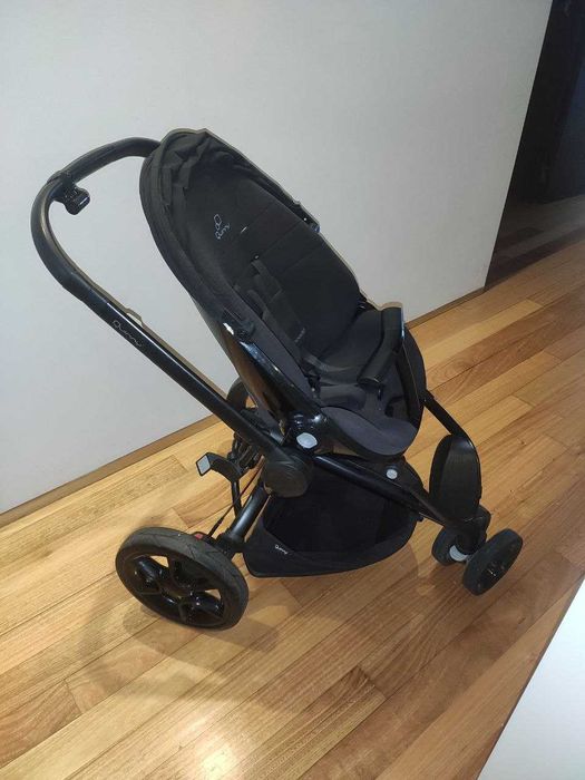 Quinny Mood Stroller + Cybex Q Plus Infant Car Seat + ISOFIX Base + Adapters64564054112899124