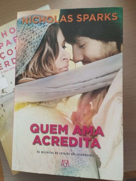 Dois livros de Nicholas Sparks
