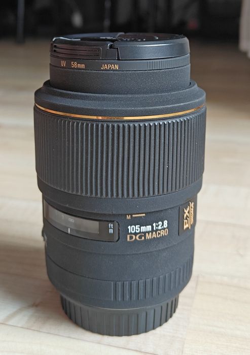 Obiektyw SIGMA 105mm f2.8 EX DG MACRO Canon EF