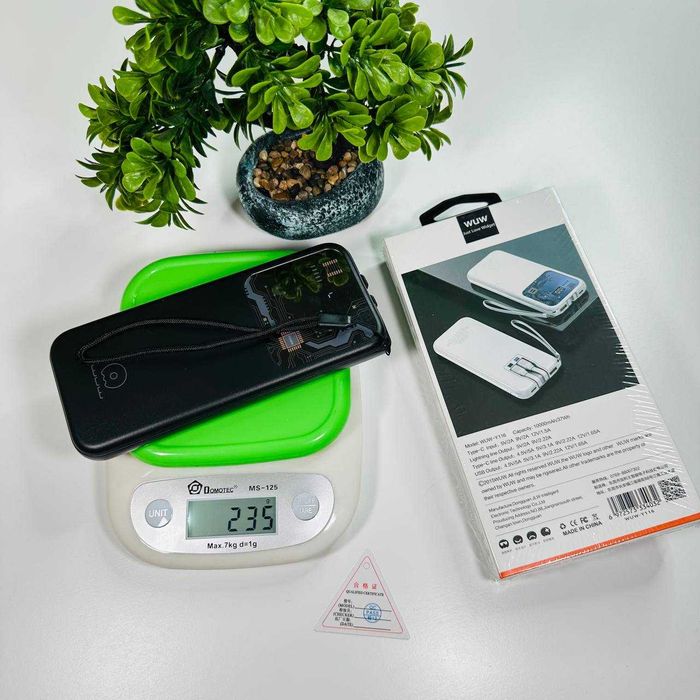 Павербанк зі швидкою зарядкою PD 22.5W+Type-C 10000 mah Power bank