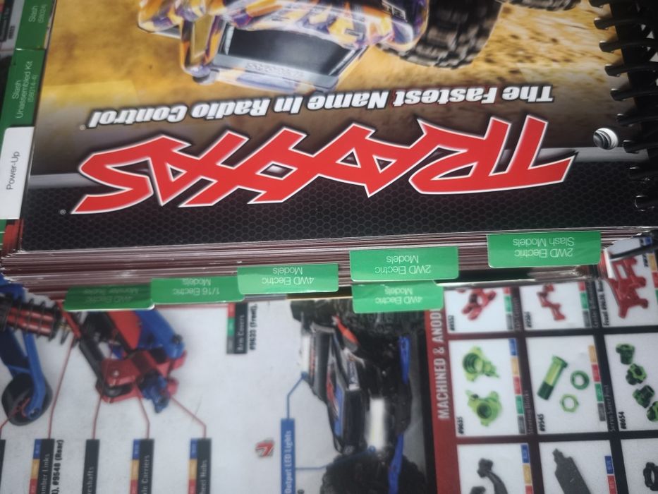 Traxxas Katalog 2026 - kody części