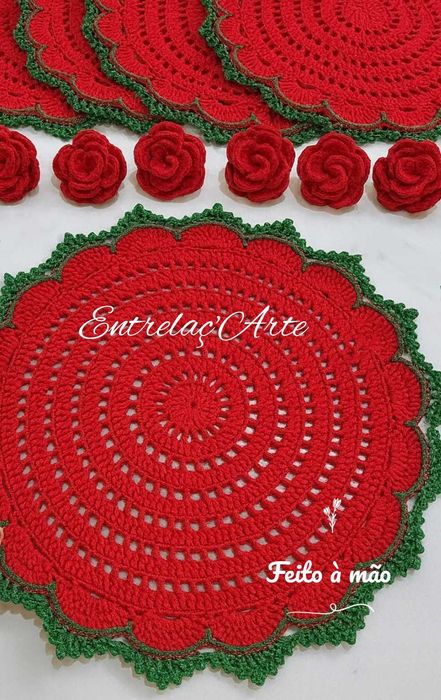 Sousplat feito à mão