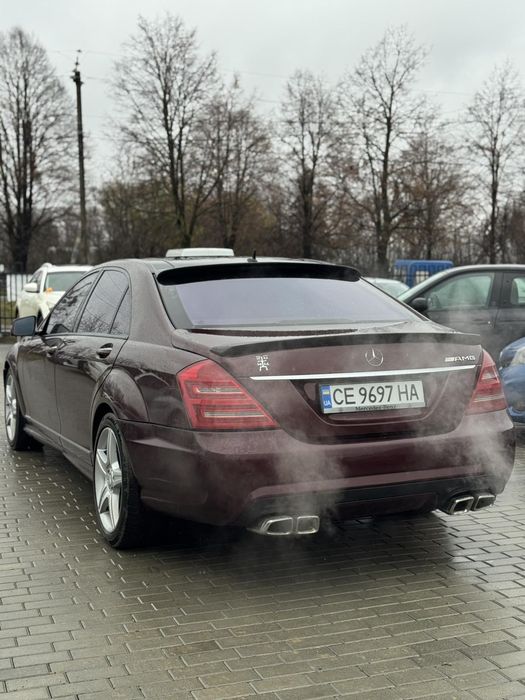 Mercedes s class w221 рестайлінг