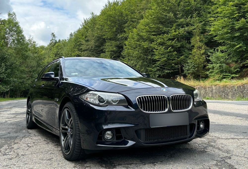 BMW Seria 5 BMW F11 530D, LCI, M pakiet, 2015, 258 KM, automat