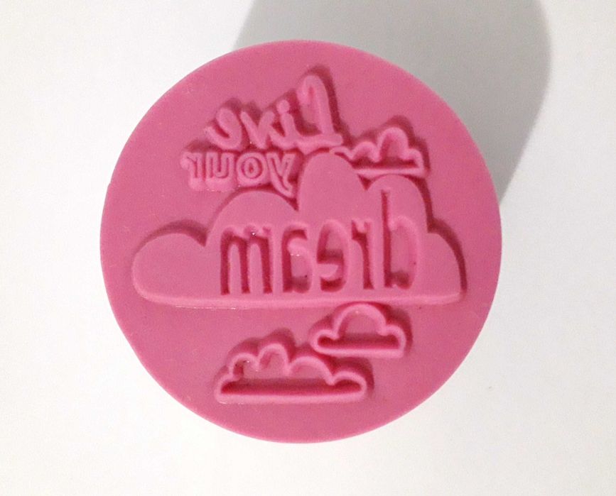 Carimbo Maildor "Live your dream" para manualidades