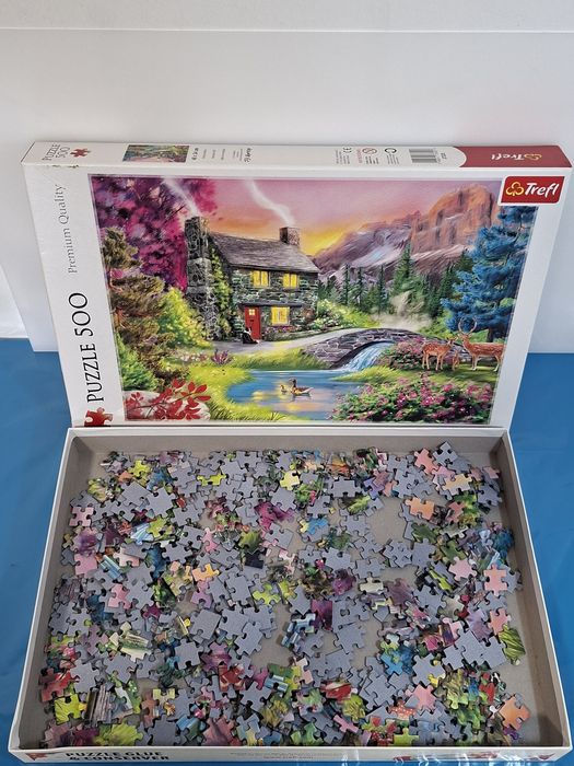 Puzzle novo 500 pecas Artista PD Moreno