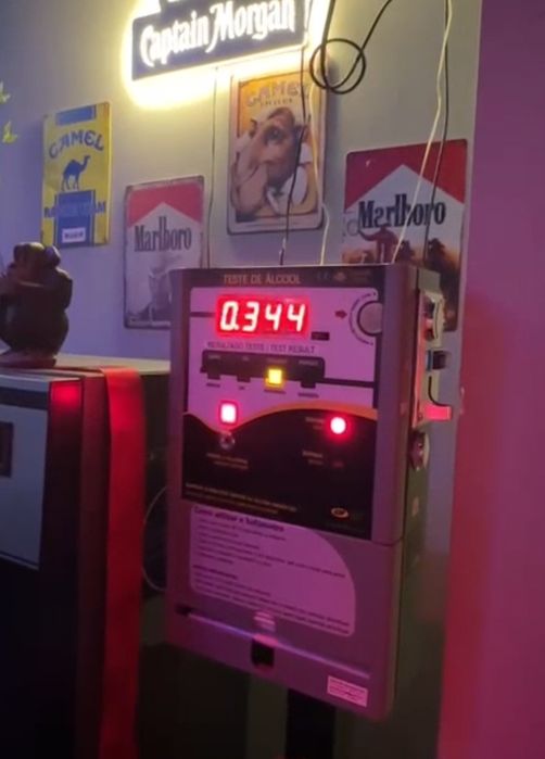 Vending Machine Alcoolímetro (Novo)