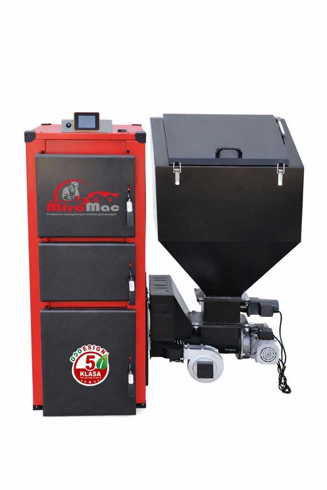 Piec CO  pellet  ekogroszek owies drewno kocioł kotły 15 kW  5 klasa