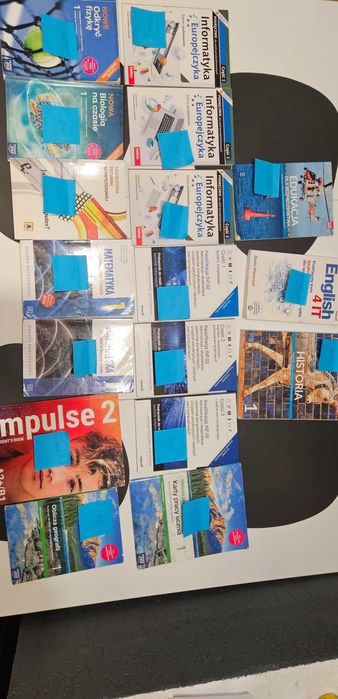 Sprzedam książki do 1 klasy technikum/liceum
