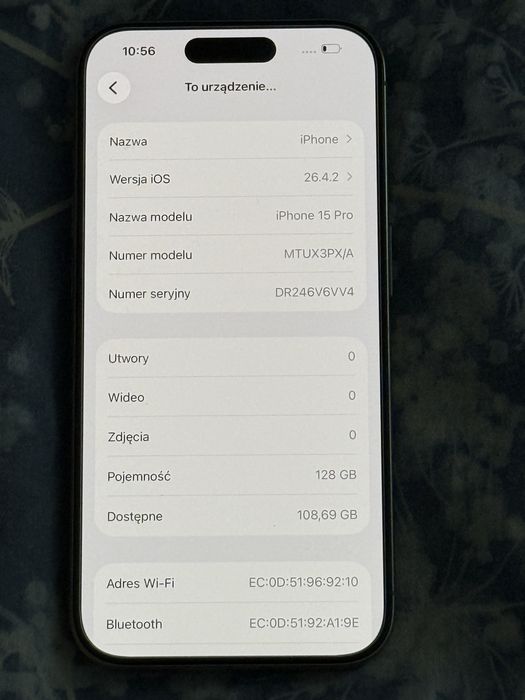 Iphone 15 pro 128gb