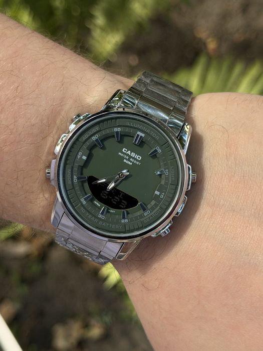 Годинник Casio AMW-880•часы касіо касио amw 880•наручний•спортивний•наручные аксесуари