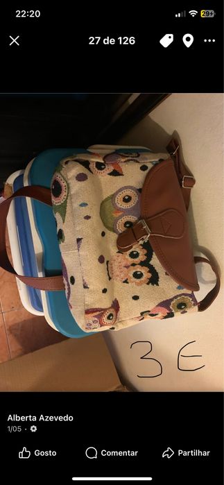 Malas de senhora cada 2 malas 5€