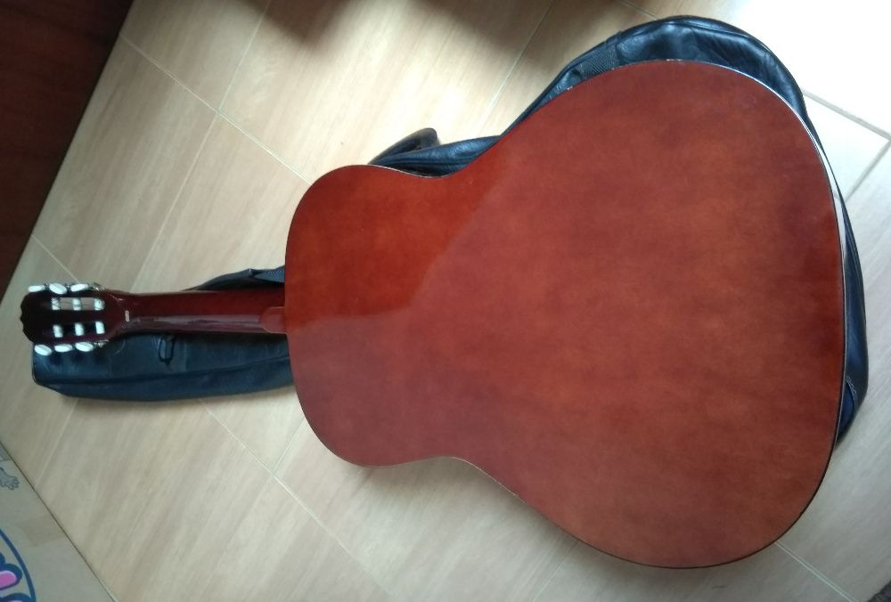 Viola Santana CG-390, viola acústica, clássica, mala em napa.