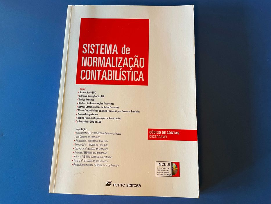 Accounting Standardization System, Porto Editora, 1st Edition, 2009