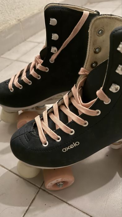 Patins com accesorios