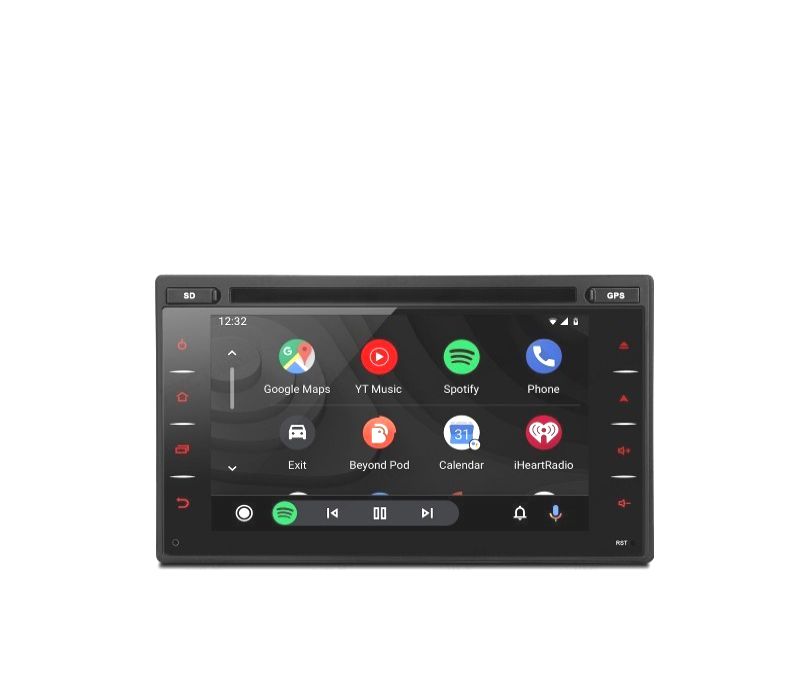AUTO RADIO UNIVERSAL GPS ANDROID 10.0 DVD SD USB ECRA TACTIL HD