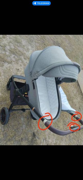 Коляска без прогулочного блока