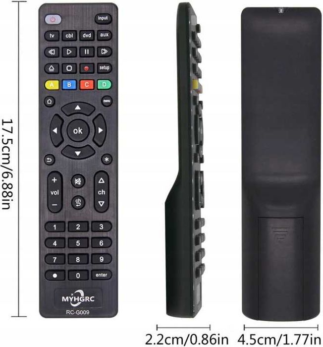 Uniwersalny pilot do TV DVD MYHGRC